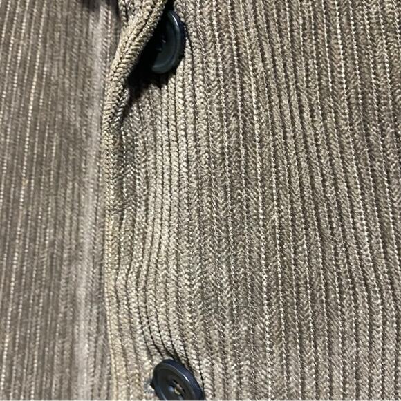 Cordovan & Grey brown corduroy sport coat blazer suit jacket 42 long - Picture 2 of 11